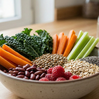 Rich in fiber