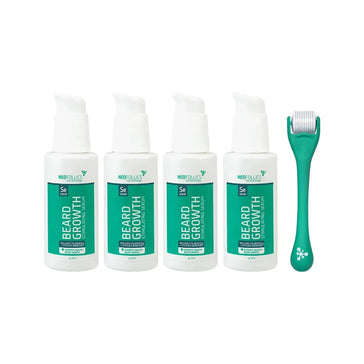 4x Neofollics Bartserum + kostenlose Bartroller - Hairgivers