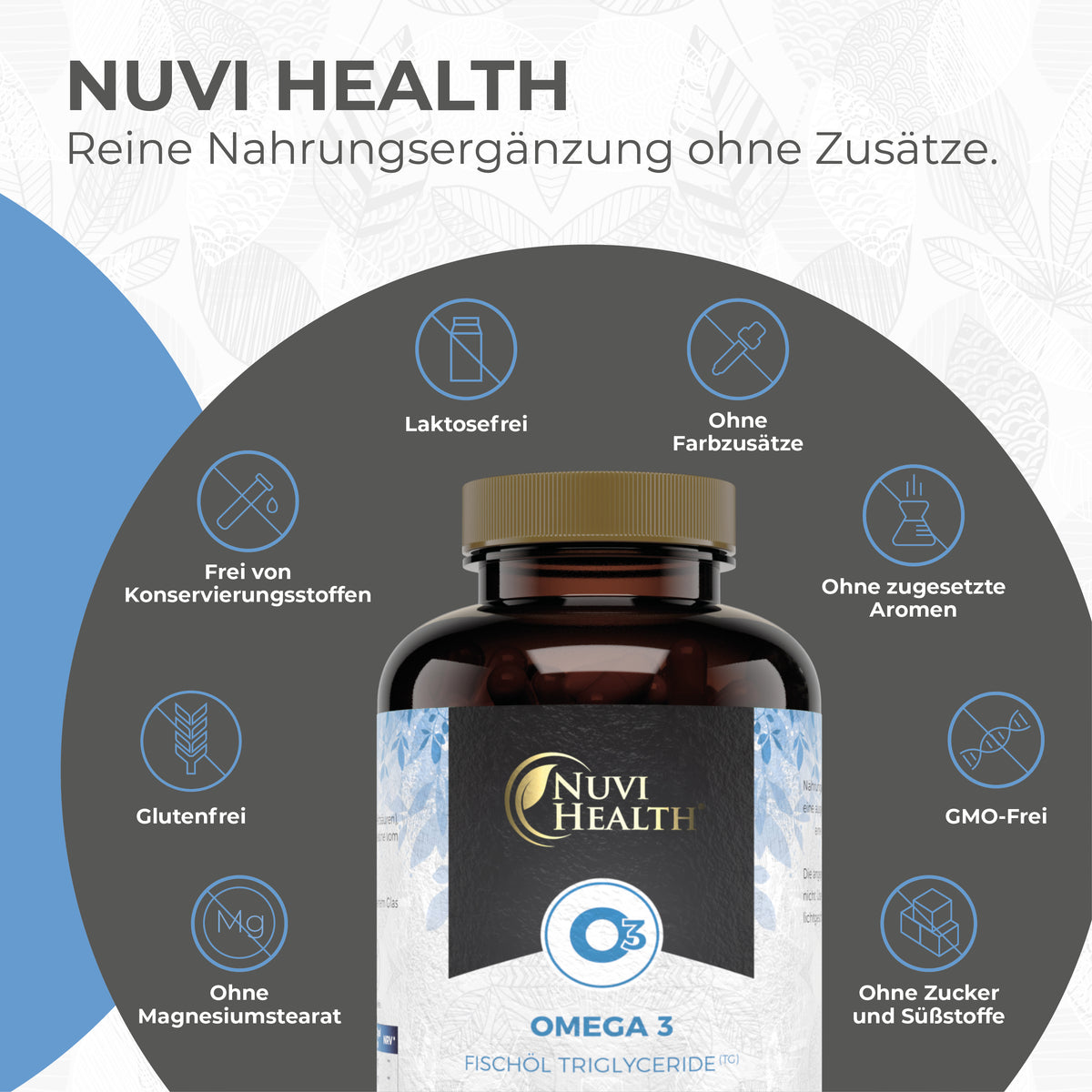 Omega 3 mit 80% Fettsäuren