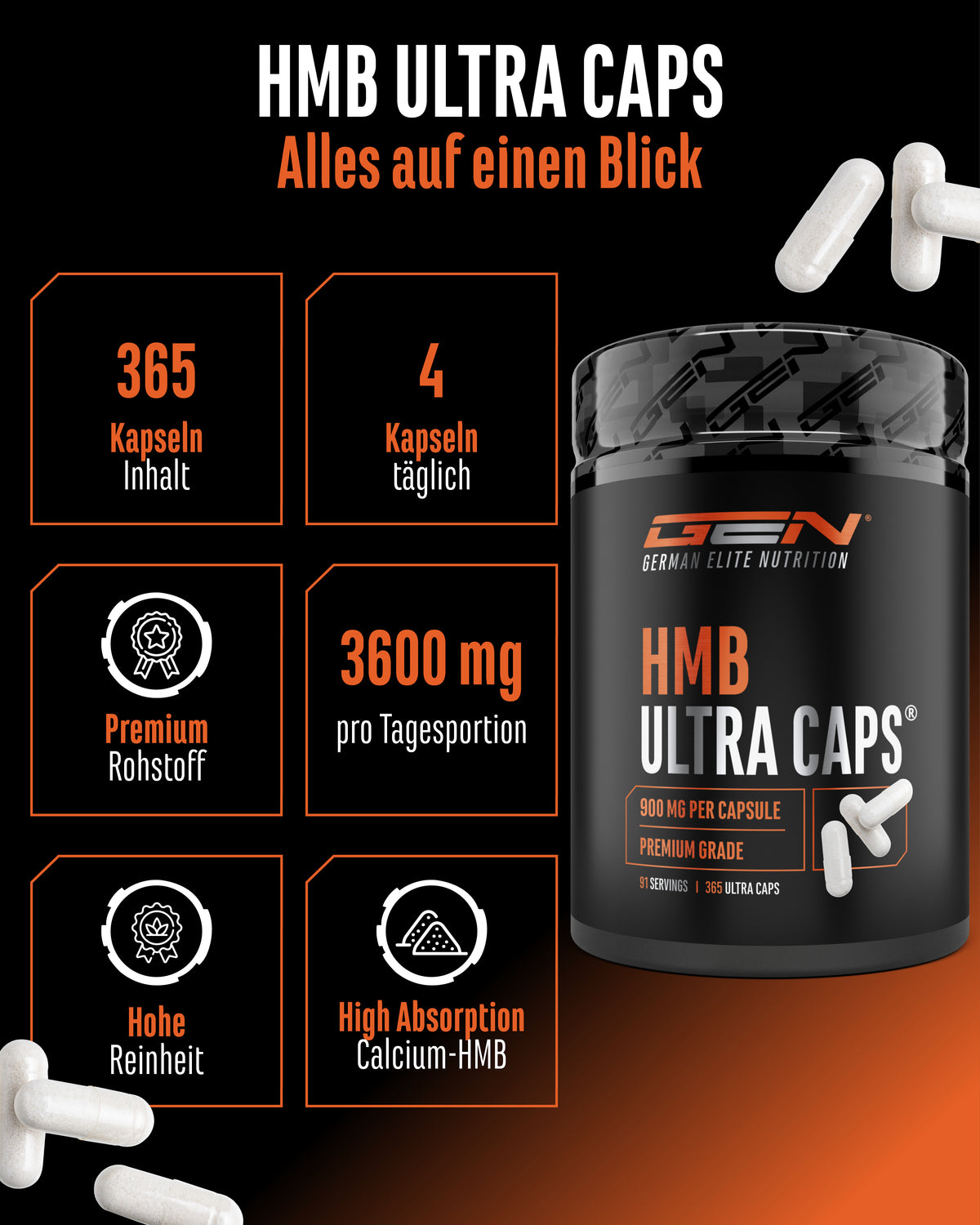 HMB Ultra Cápsulas