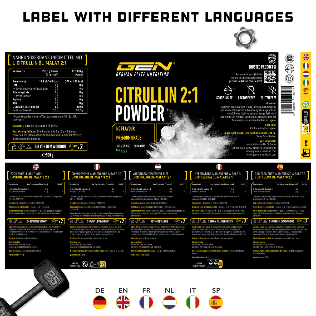 L-Citrulline Powder