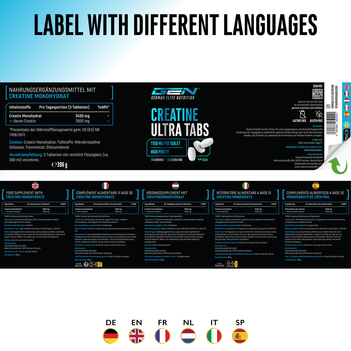Creatina Ultra Tabs