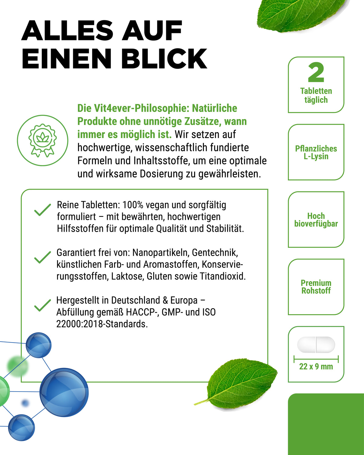 L-Lysin 1000 mg hochdosiert