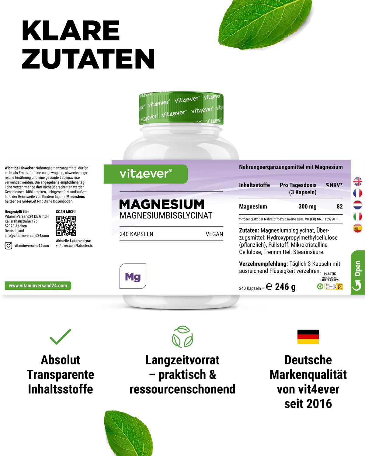 Pure Magnesium Bisglycinate