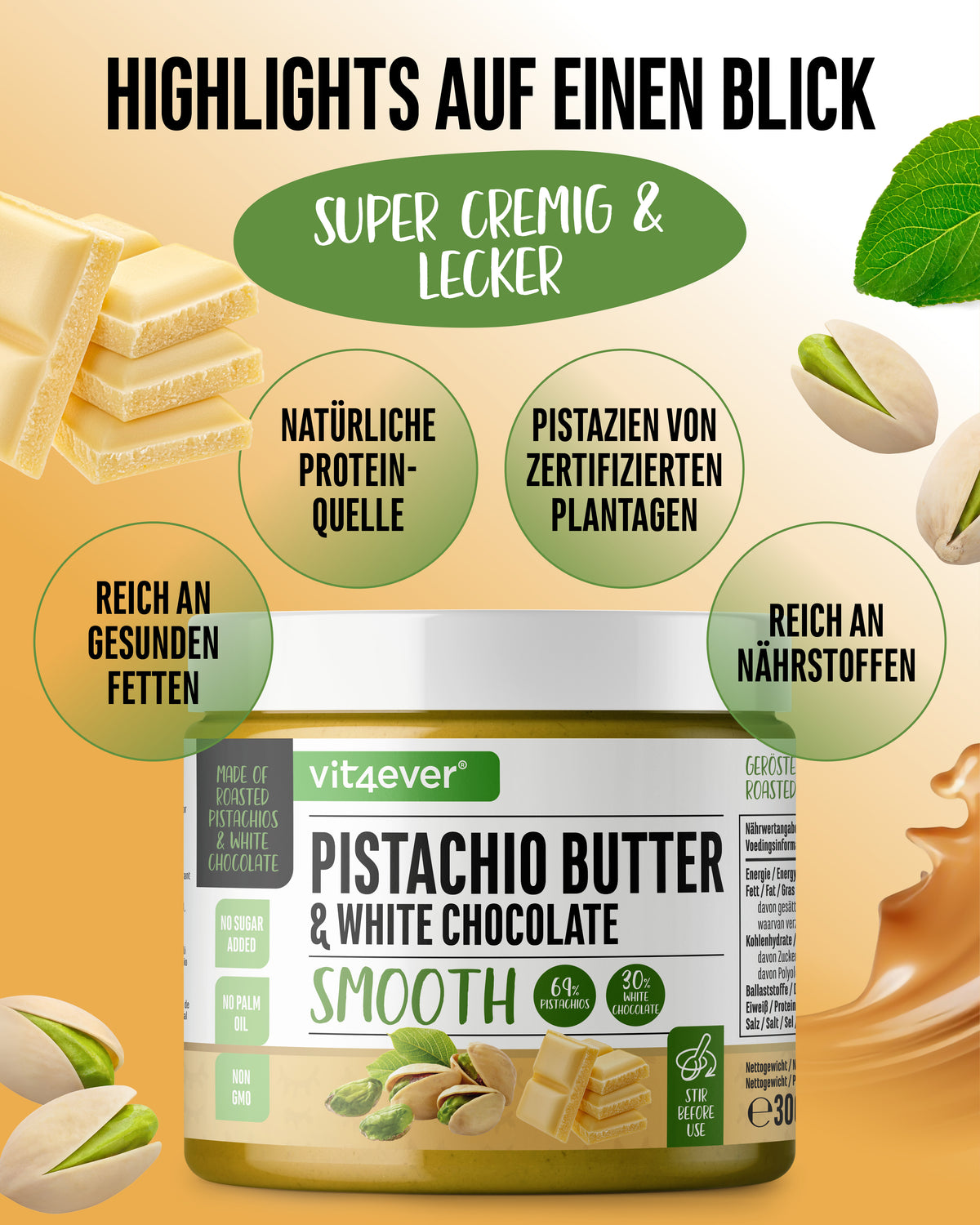Pistachios - Cream - Pistachio
