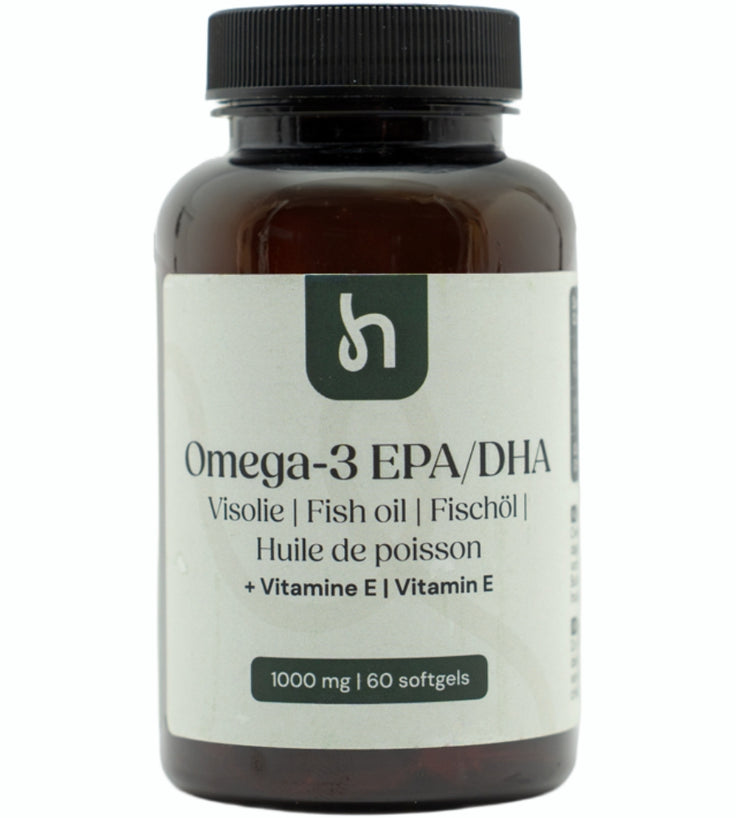 Geschenk: Hairgivers Omega 3 Supplement 1000 mg | 60 Kapseln (EPA/DHA)