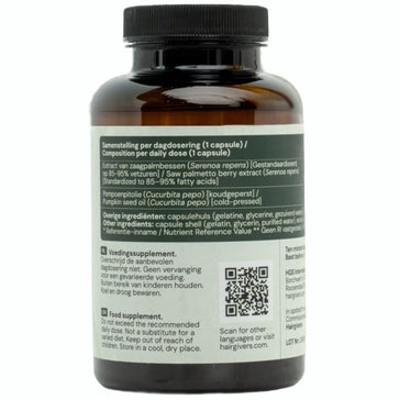 Hairgivers Saw Palmetto Supplement 320 mg | 90 Kapseln (Sägepalm)