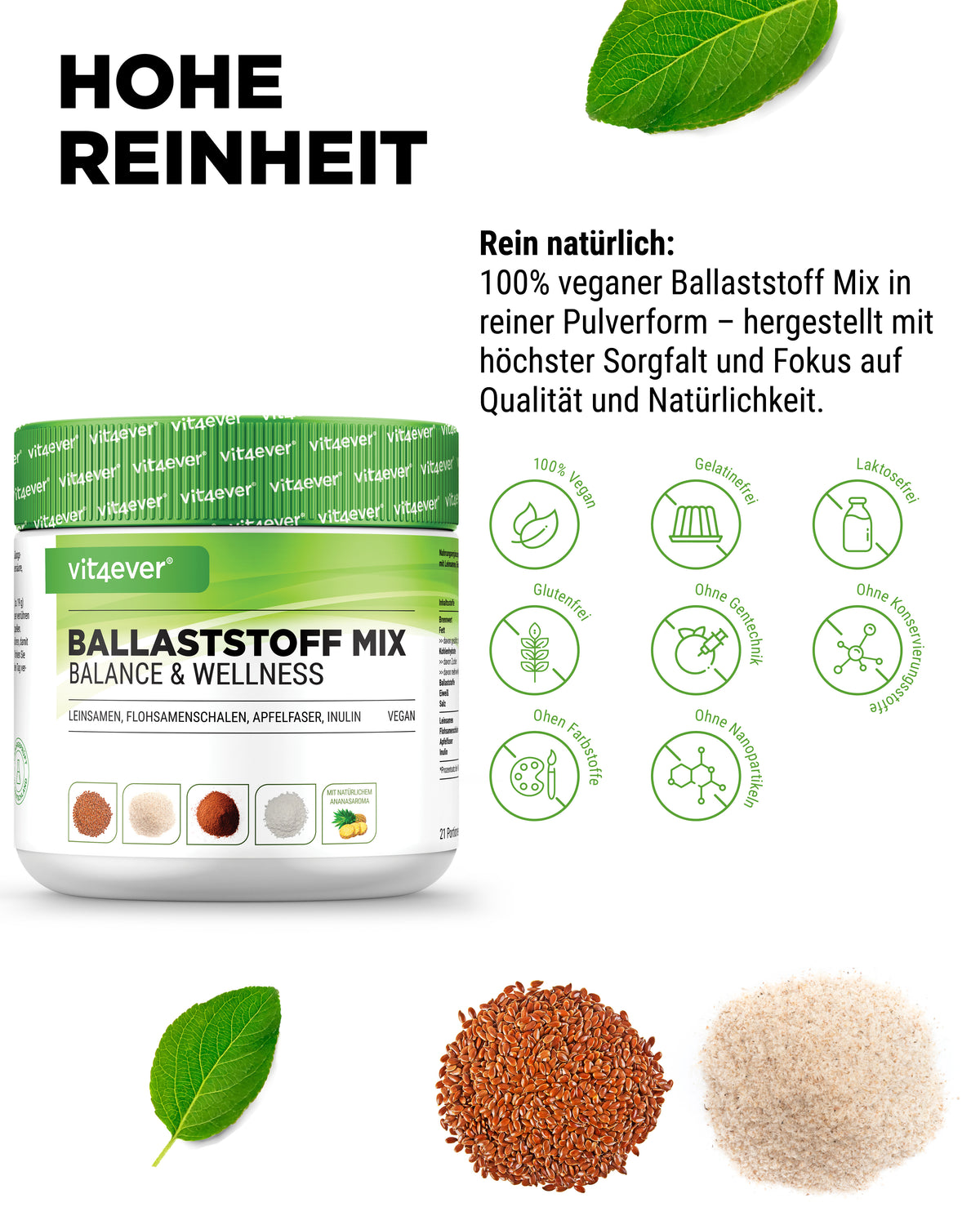 Mélange de fibres - 400 g poudre