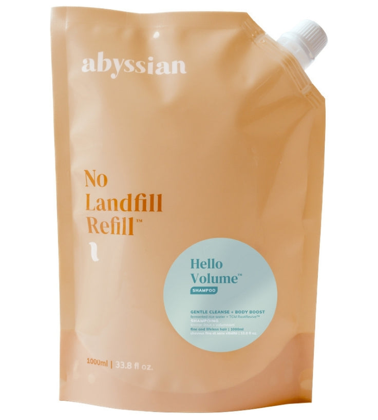 Abyssian Hello Volume Shampoo - Nachfüllpackung (1000 ml)