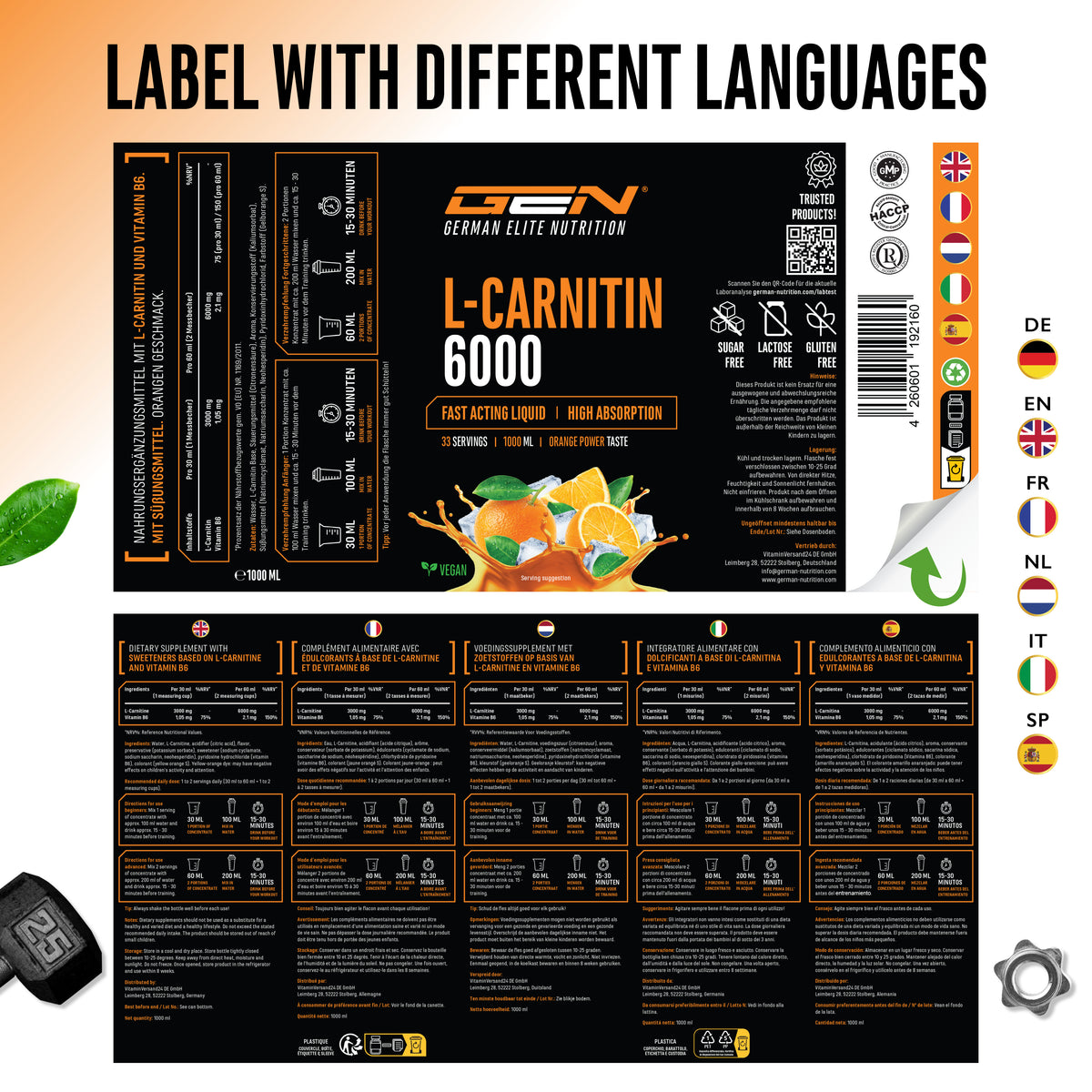 L-Carnitine Liquid