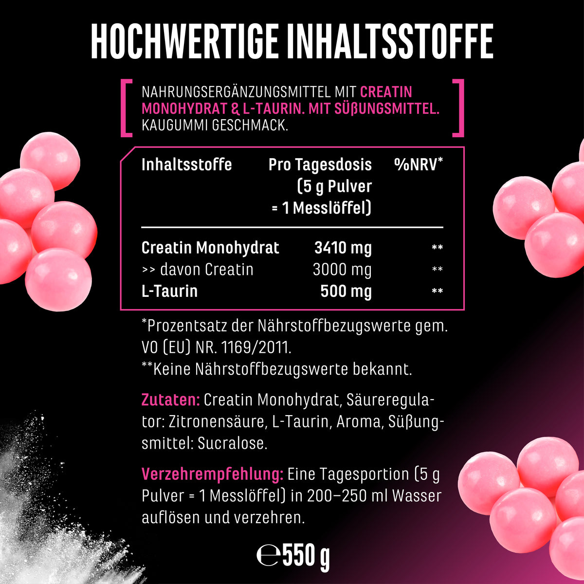 Creatin Plus mit Geschmack