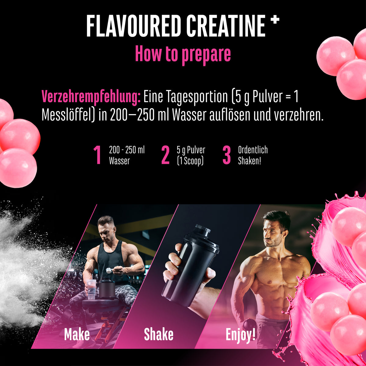 Creatin Plus mit Geschmack