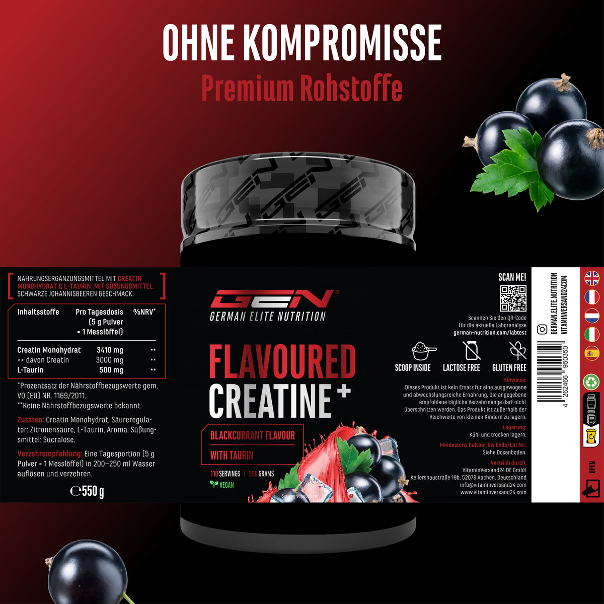 Creatin Plus mit Geschmack