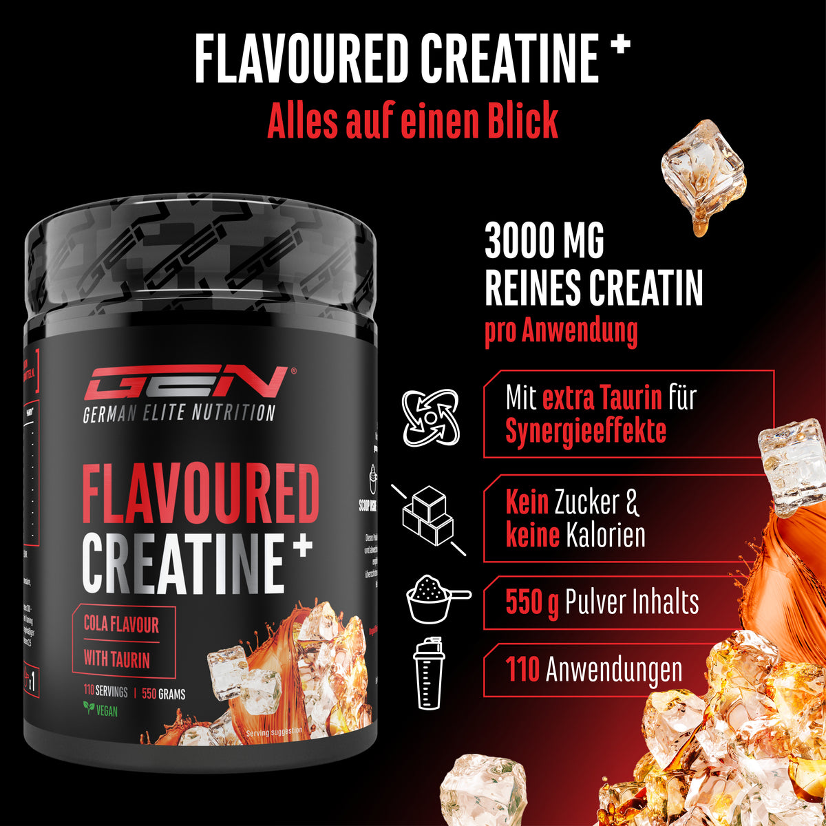 Creatin Plus mit Geschmack