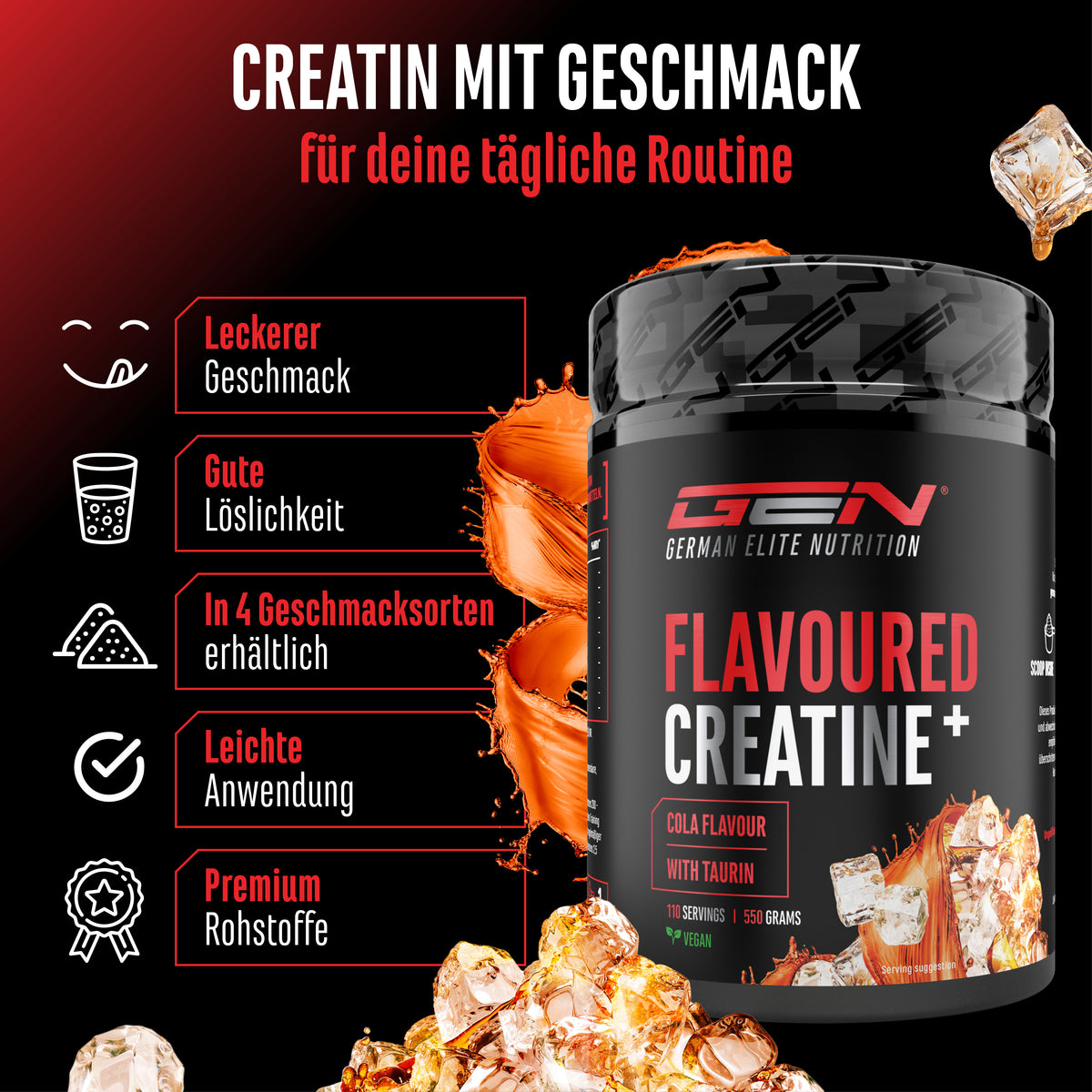 Creatin Plus mit Geschmack