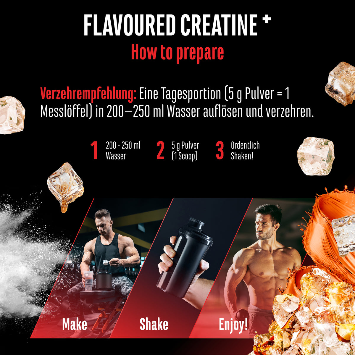 Creatin Plus mit Geschmack