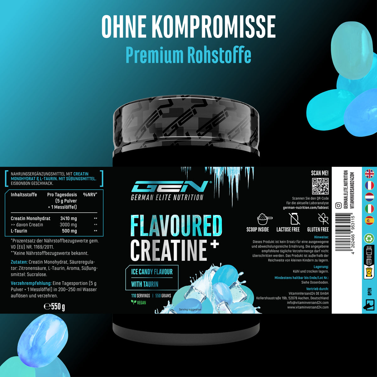Creatin Plus mit Geschmack