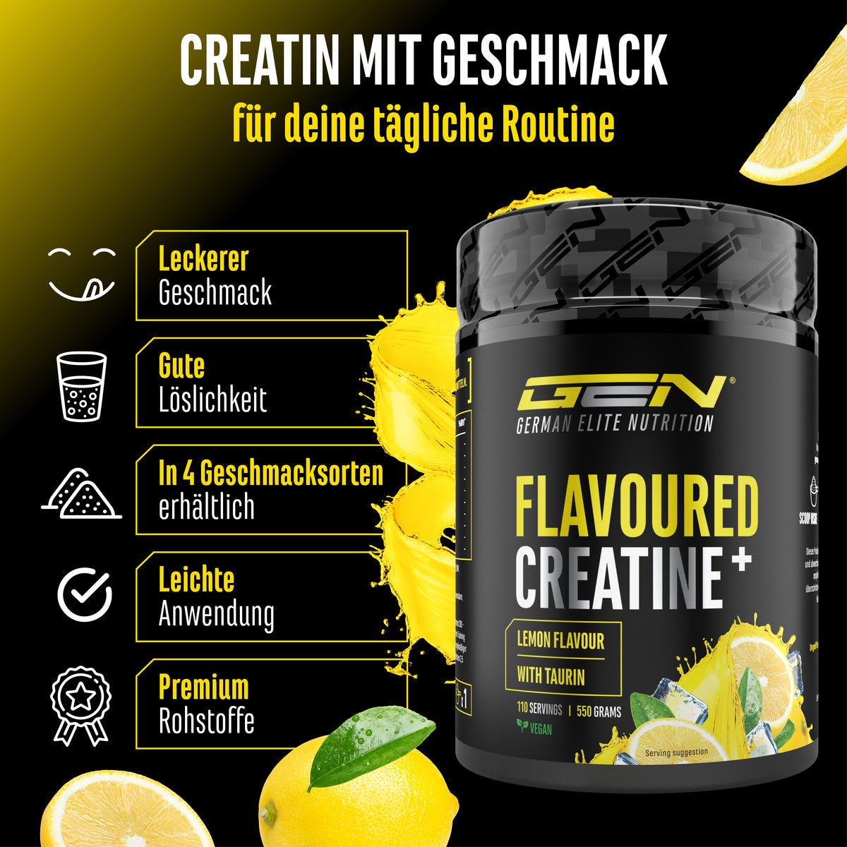 Creatin Plus mit Geschmack