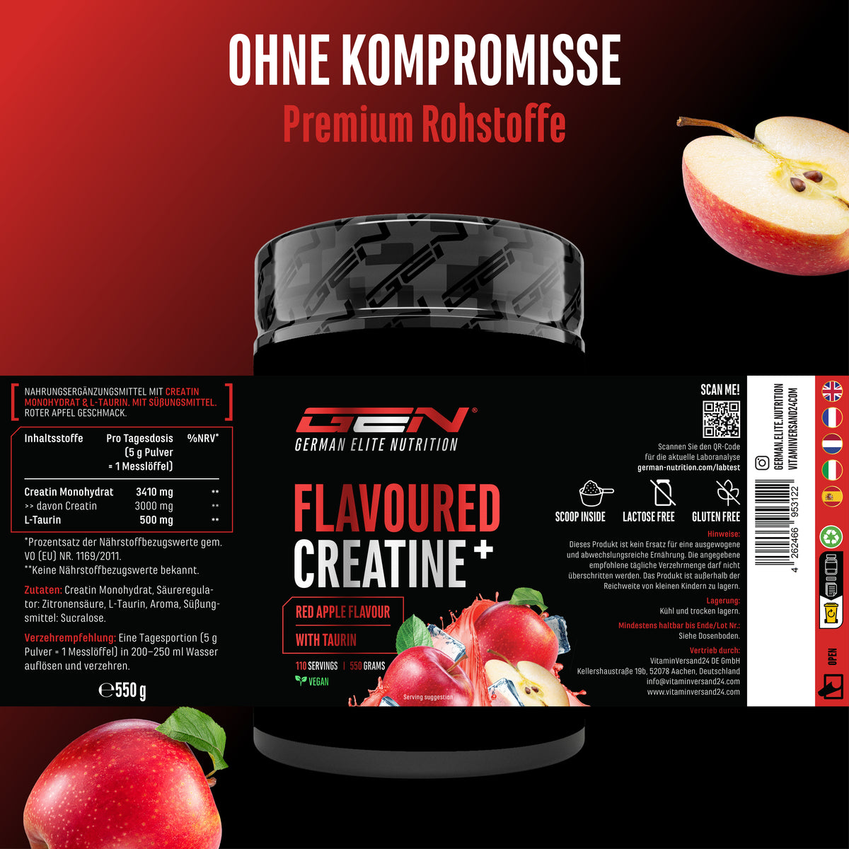 Creatin Plus mit Geschmack