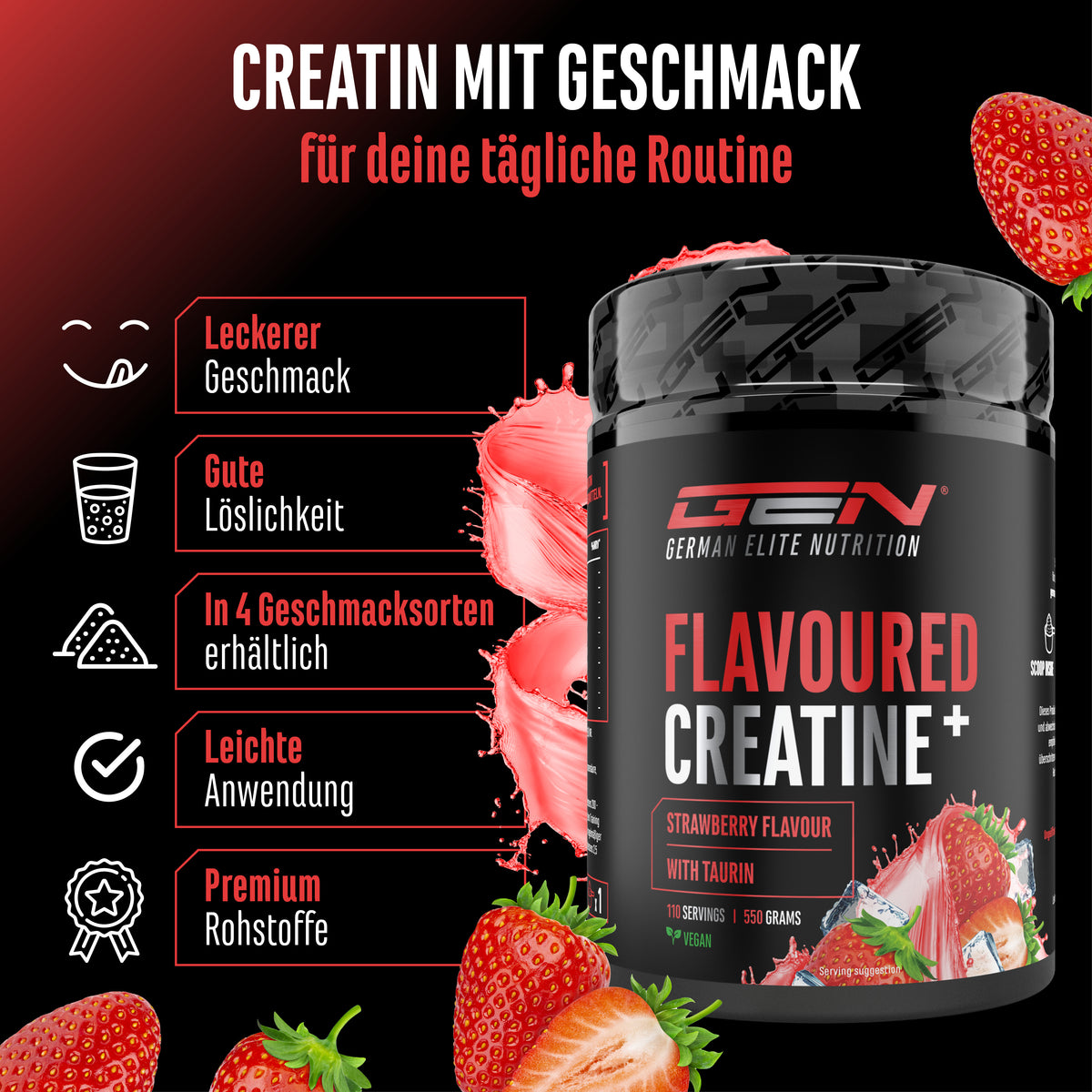 Creatin Plus mit Geschmack