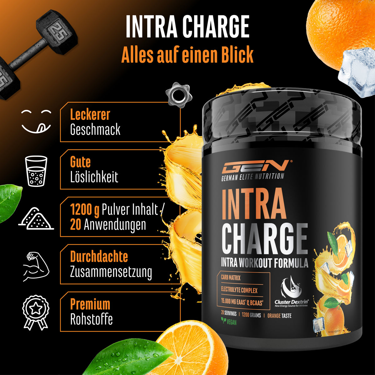 Intra Charge en polvo