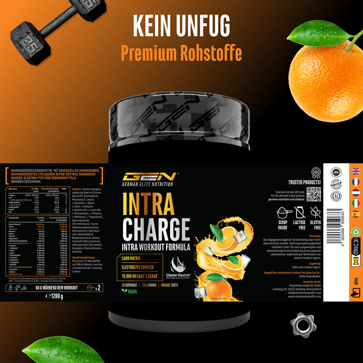 Intra Charge en polvo