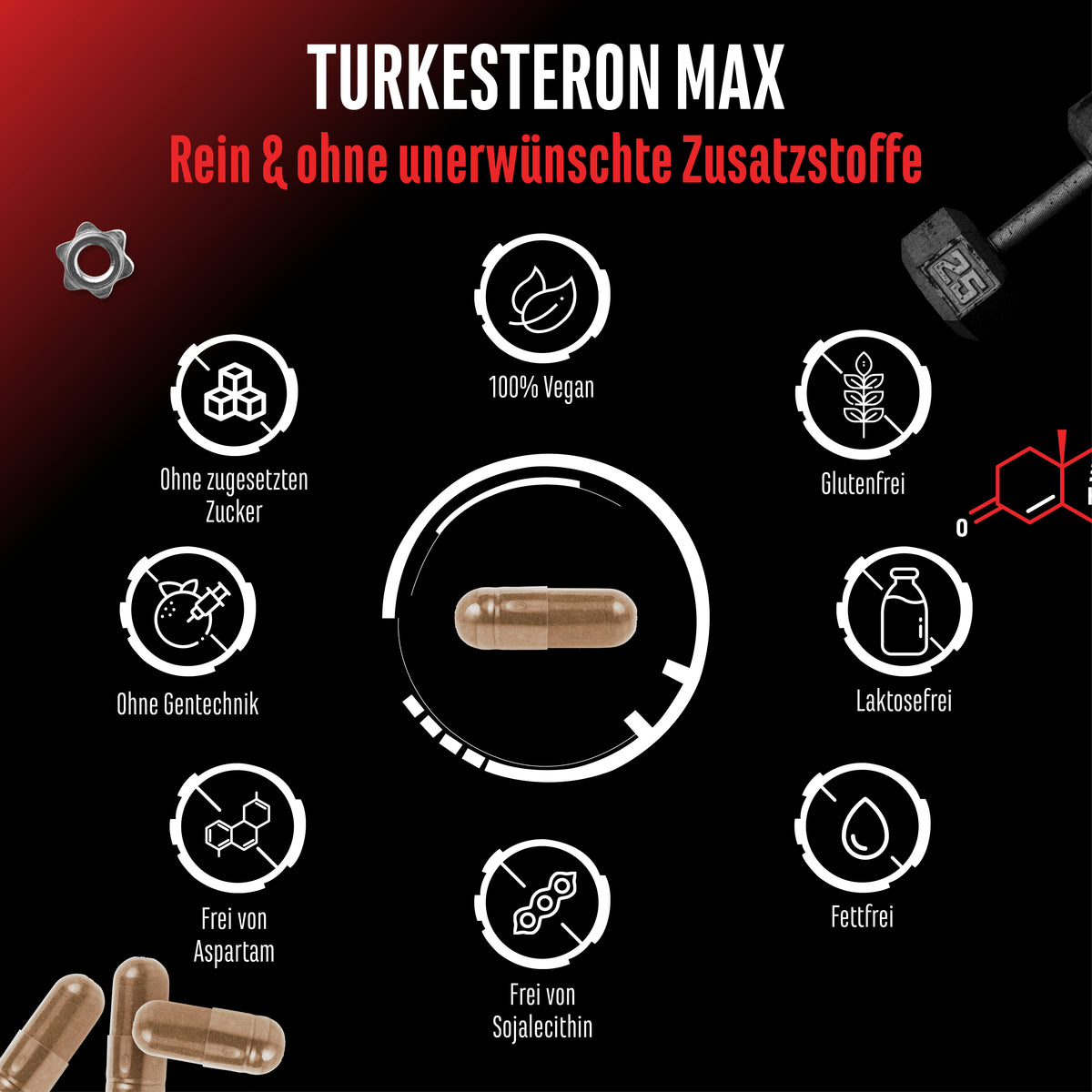 Turkesterone Max, 120 Capsules