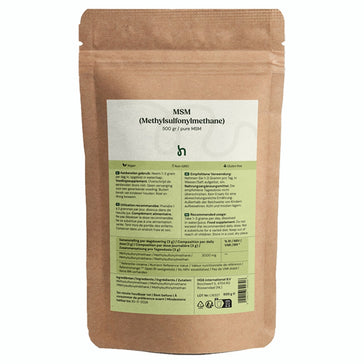 Hairgivers MSM-Pulver 500 Gramm (Vegan/ 99,9% rein)