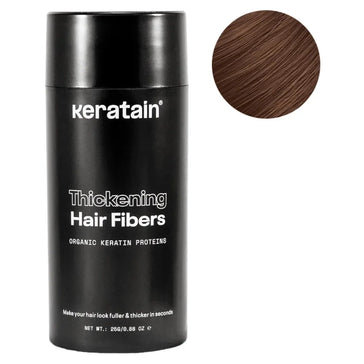 Keratain Streuhaar - Mittlelbraun (25 gr) - Hairgivers