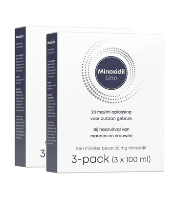 Linn Pharma Minoxidil 2% Haarserum 6-Pack (6x100 ml) Linn Minoxidil 2% 6-Pack (6x100ml) - Hairgivers