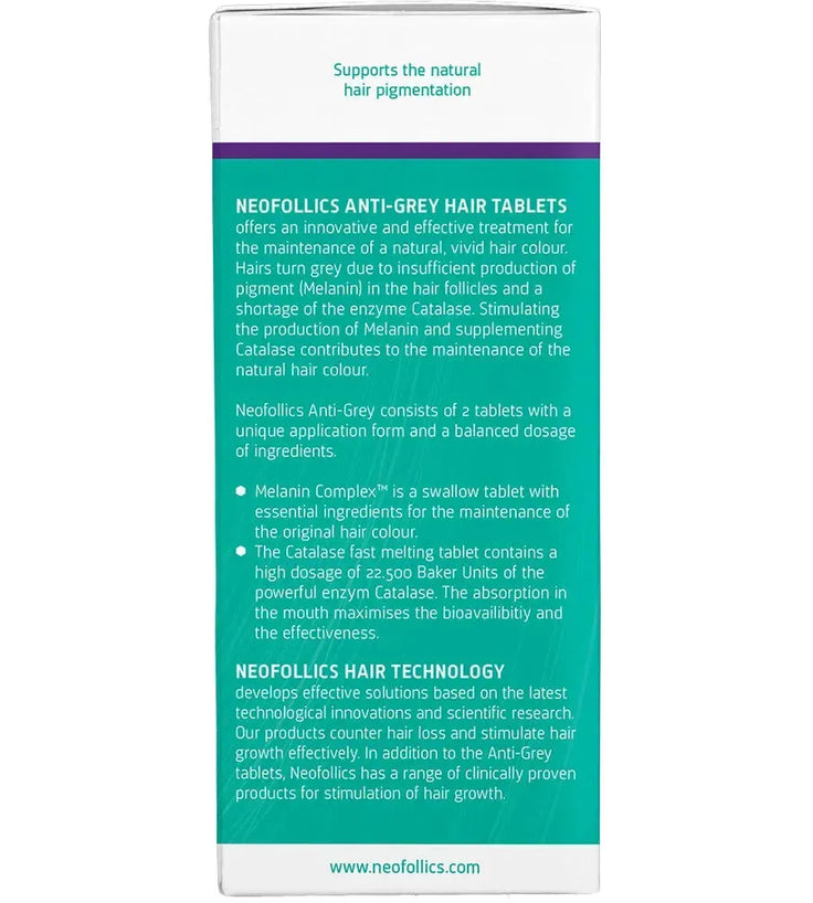 Neofollics Anti-Grau Haartabletten - Hairgivers