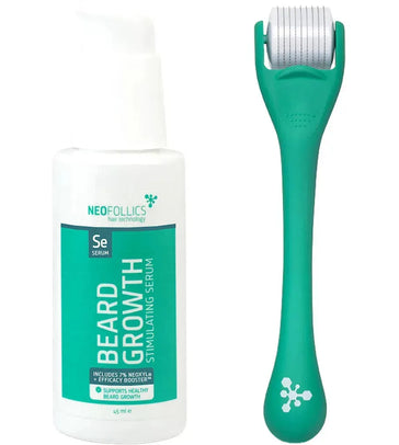 Neofollics Bartserum + Roller Neofollics Bartwuchs-Set - Hairgivers