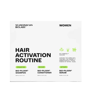 Scandinavian Biolabs Shampoo + Conditioner + Serum (Frau) Scandinavian Biolabs Haarwuchsbehandlung (Frau) - Hairgivers