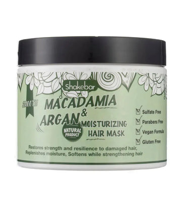 Shakebar Macadamia & Arganöl Moisturizing Haarmaske Shakebar Macadamia & Arganöl Moisturizing Haarmaske - Hairgivers