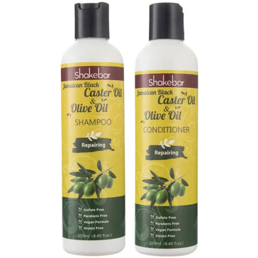 Shakebar Rizinusöl & Arganöl Shampoo + Conditioner - Hairgivers