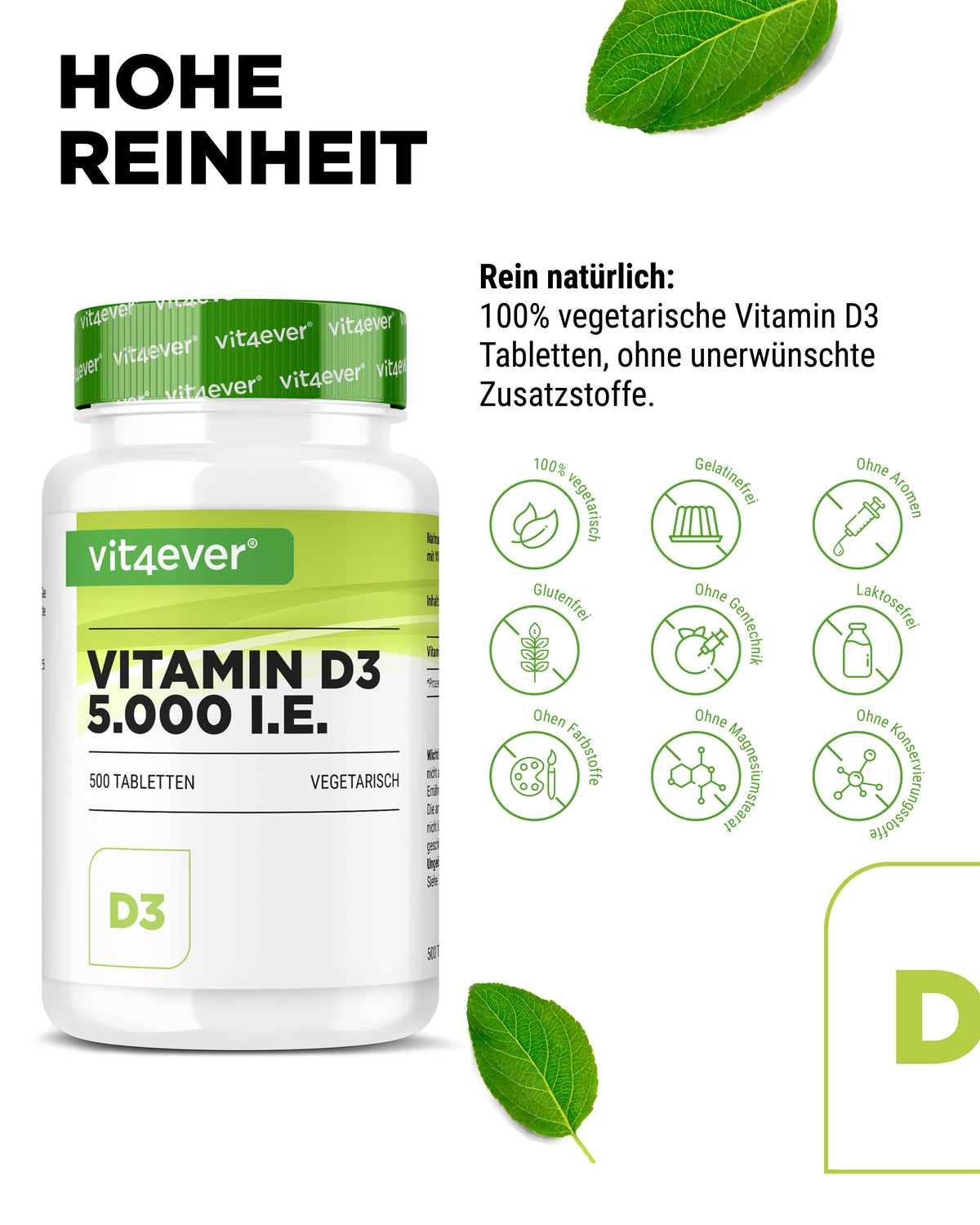 Vitamine D3 Depot 5000 I.E.