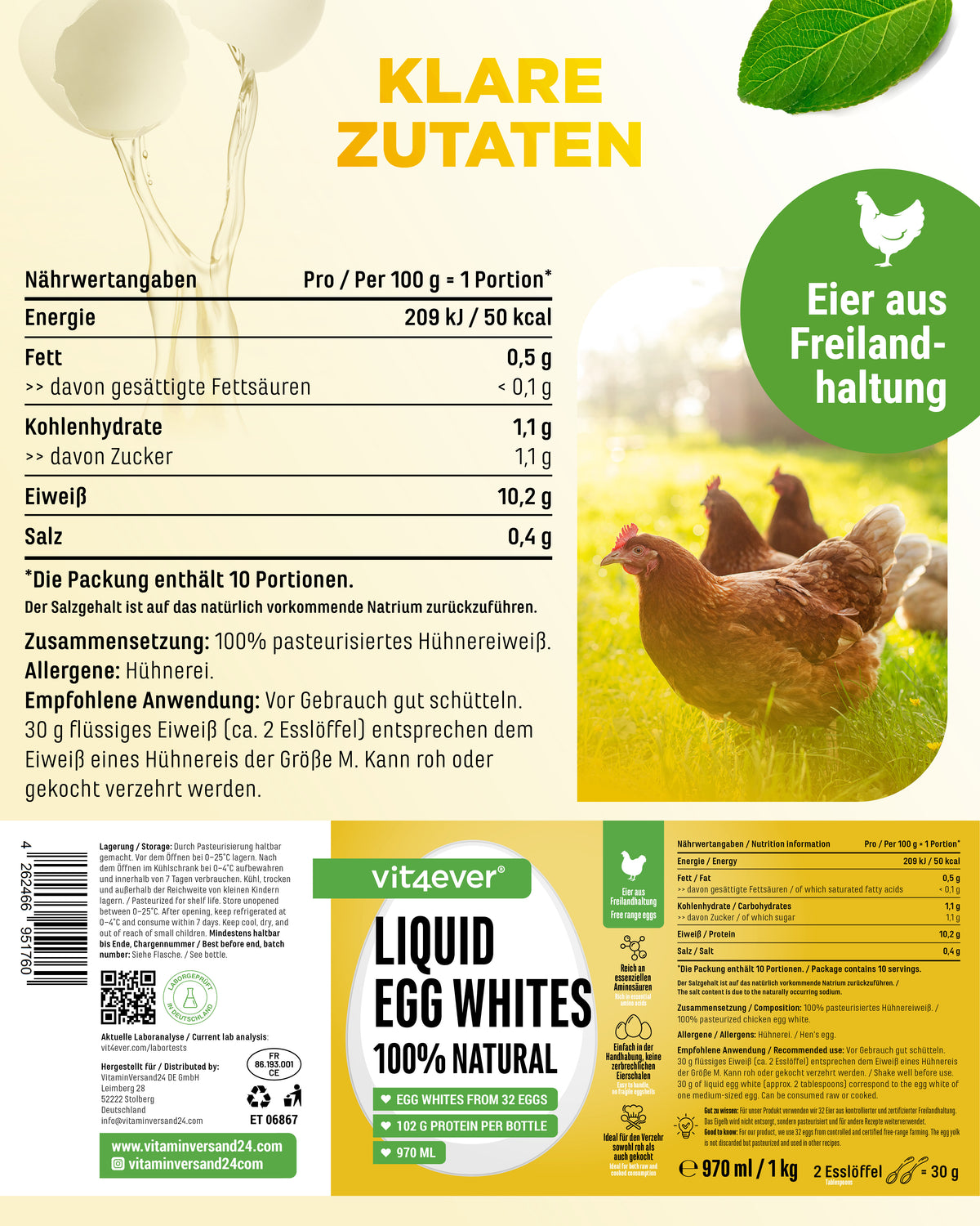 Liquid Egg White