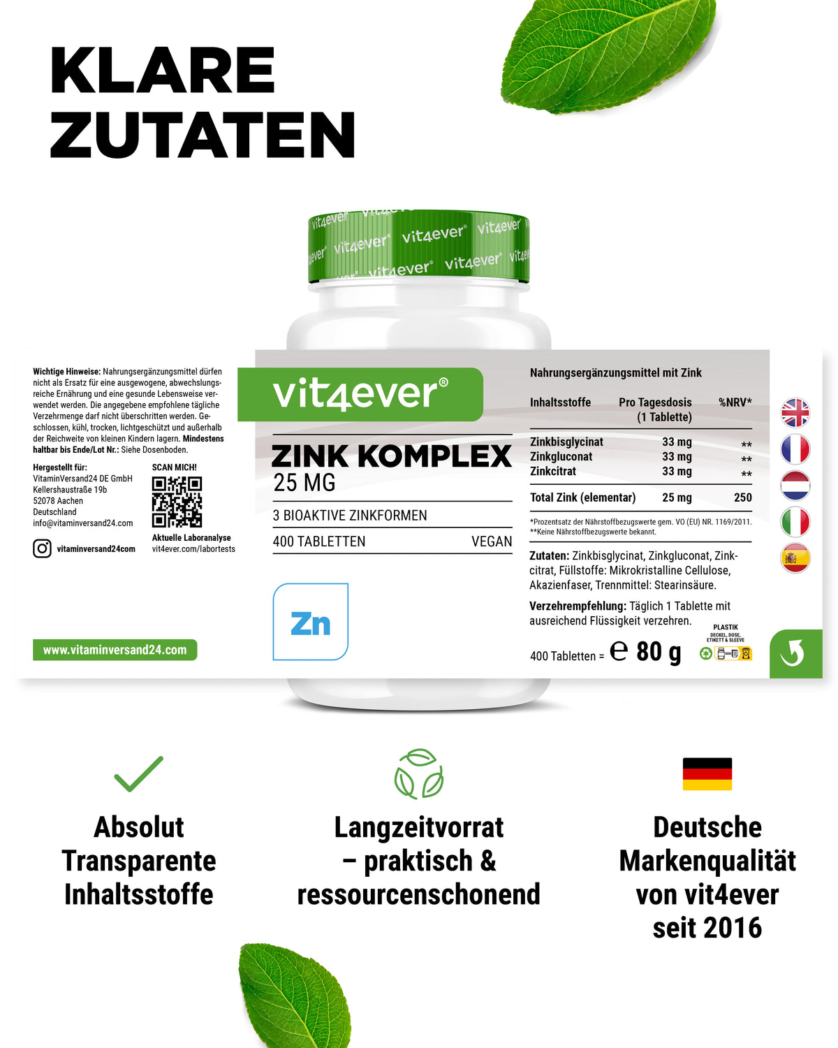 Complejo de zinc