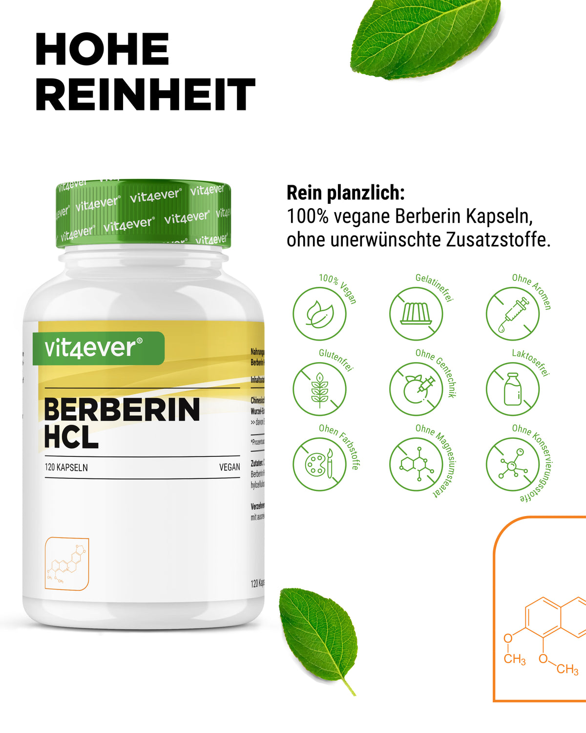 Berberyna HCL - 500 mg