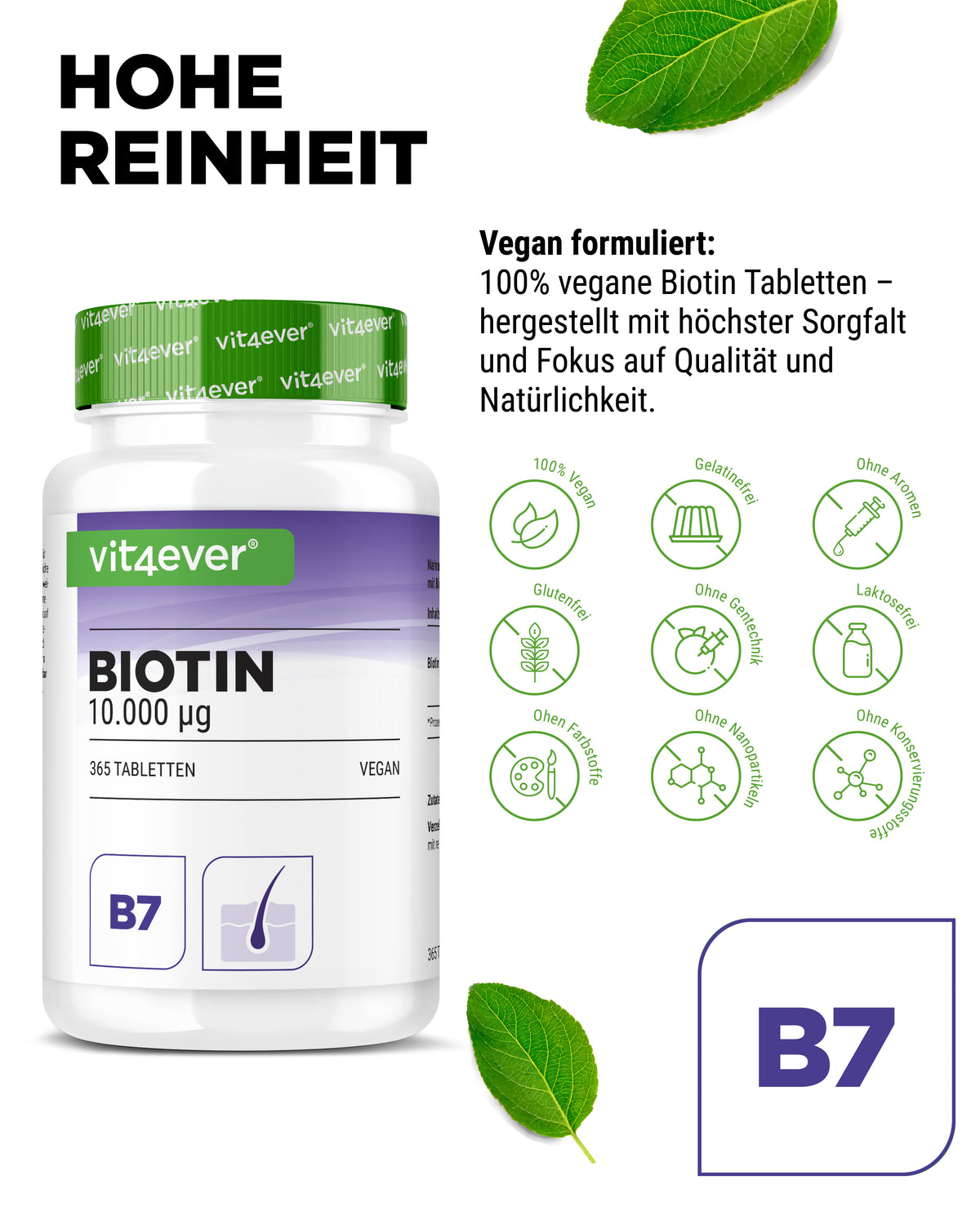 Biotin - 10.000 mcg