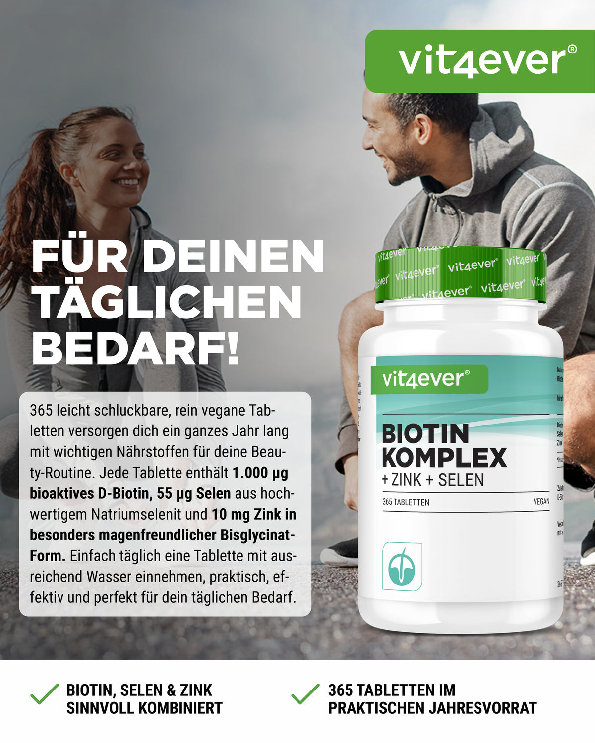 Biotin + Selenium + Zinc