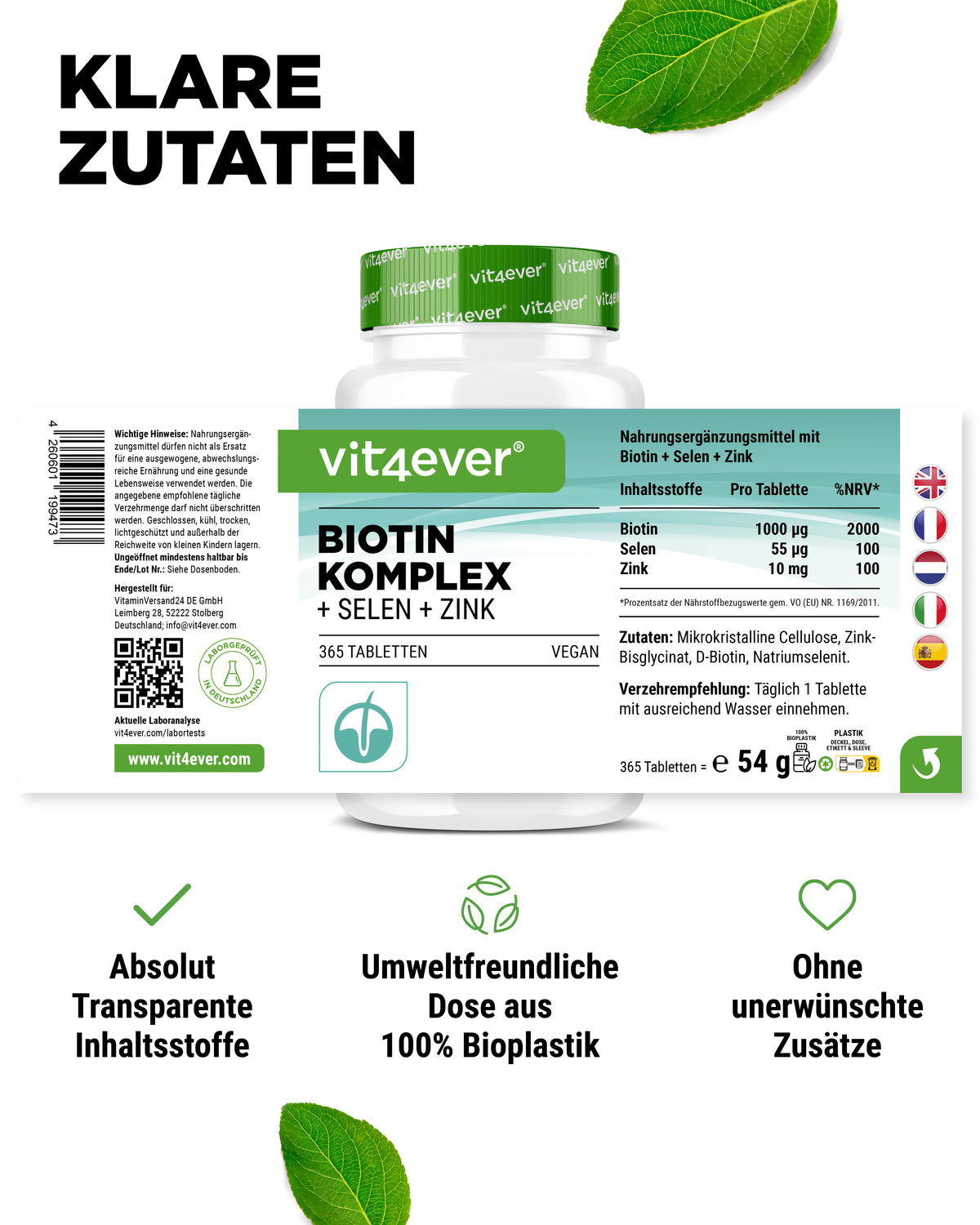 Biotin + Selenium + Zinc