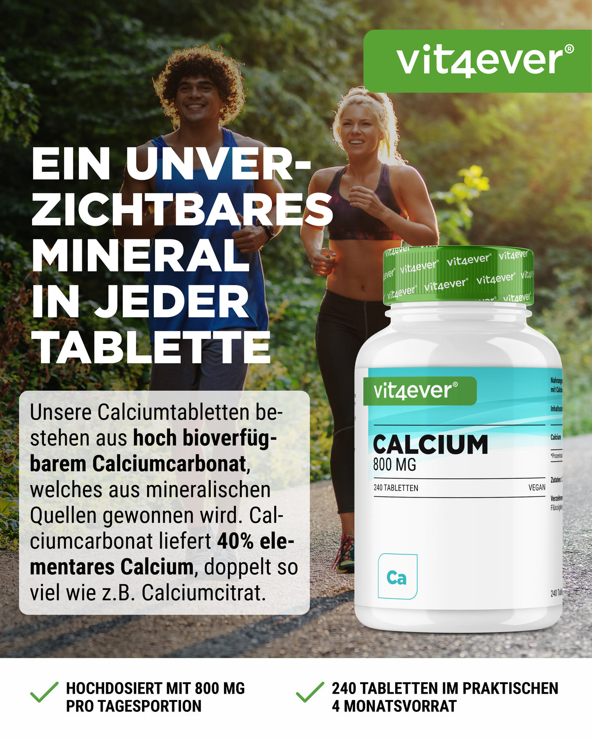 Calcio - 400 mg