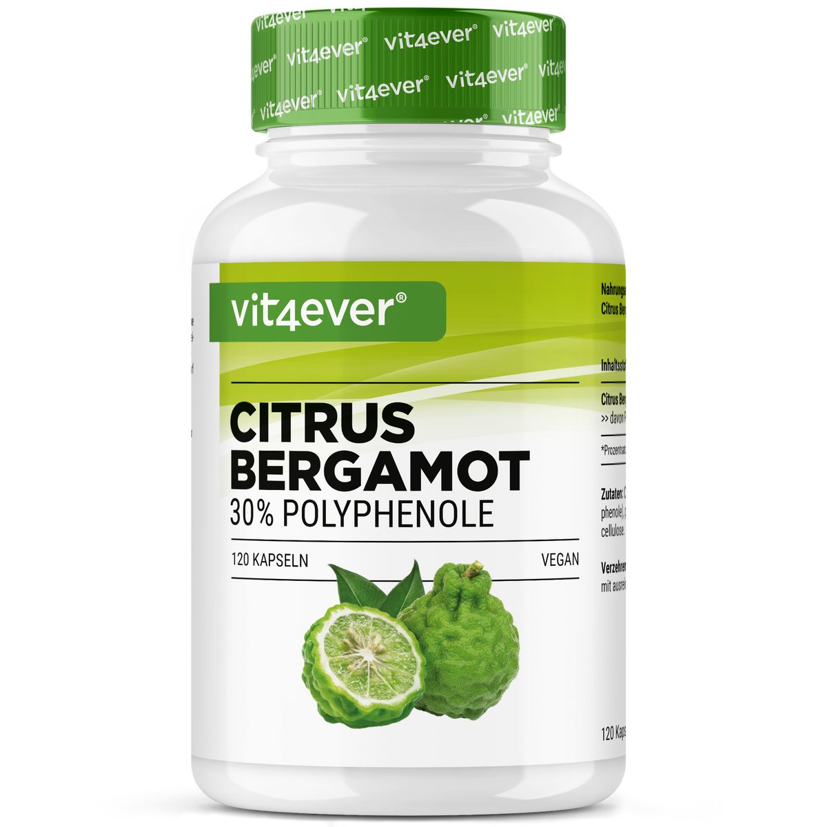 Citrus Bergamot, 30% polifenoli - 120 capsule