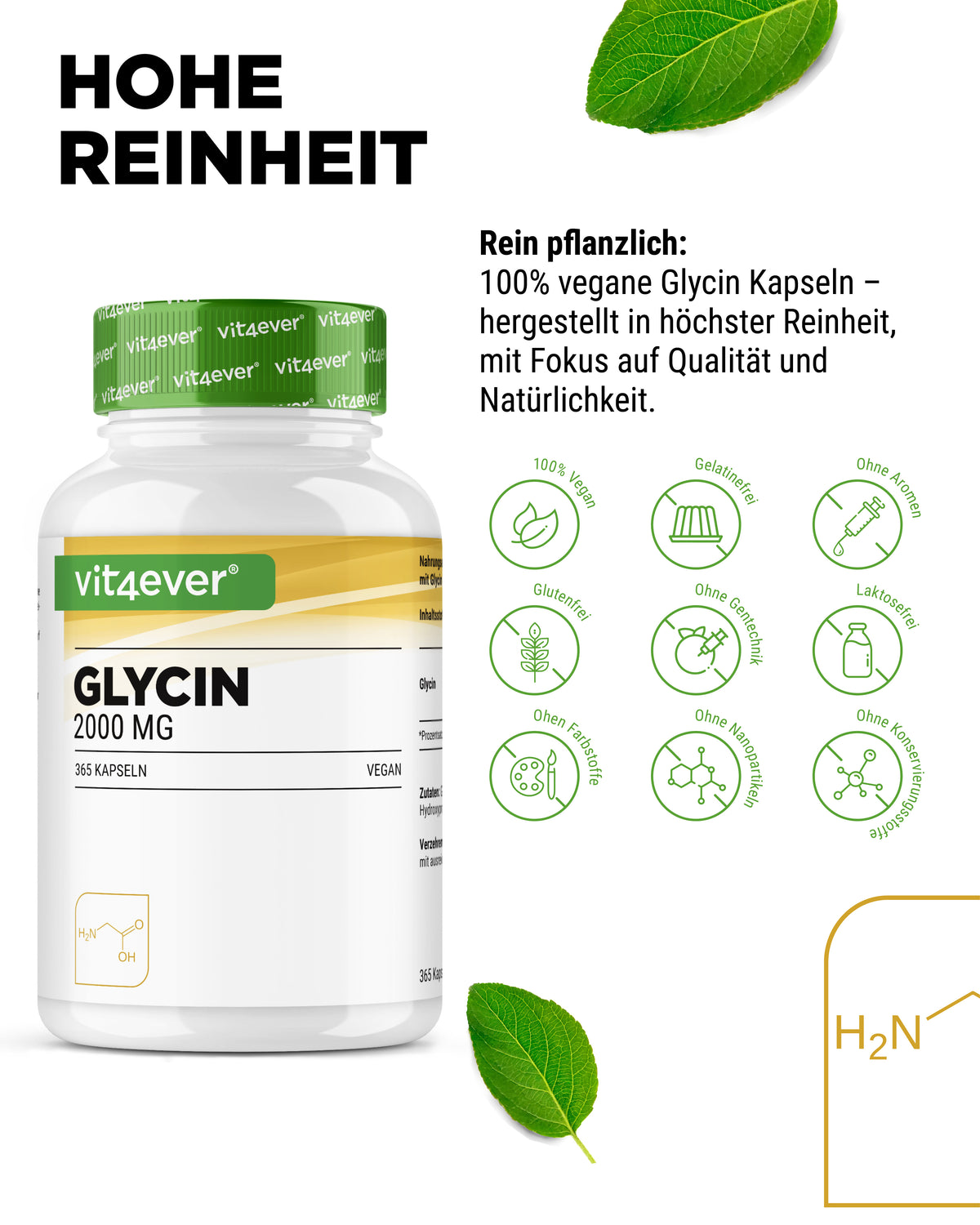 Glycin - 1000mg