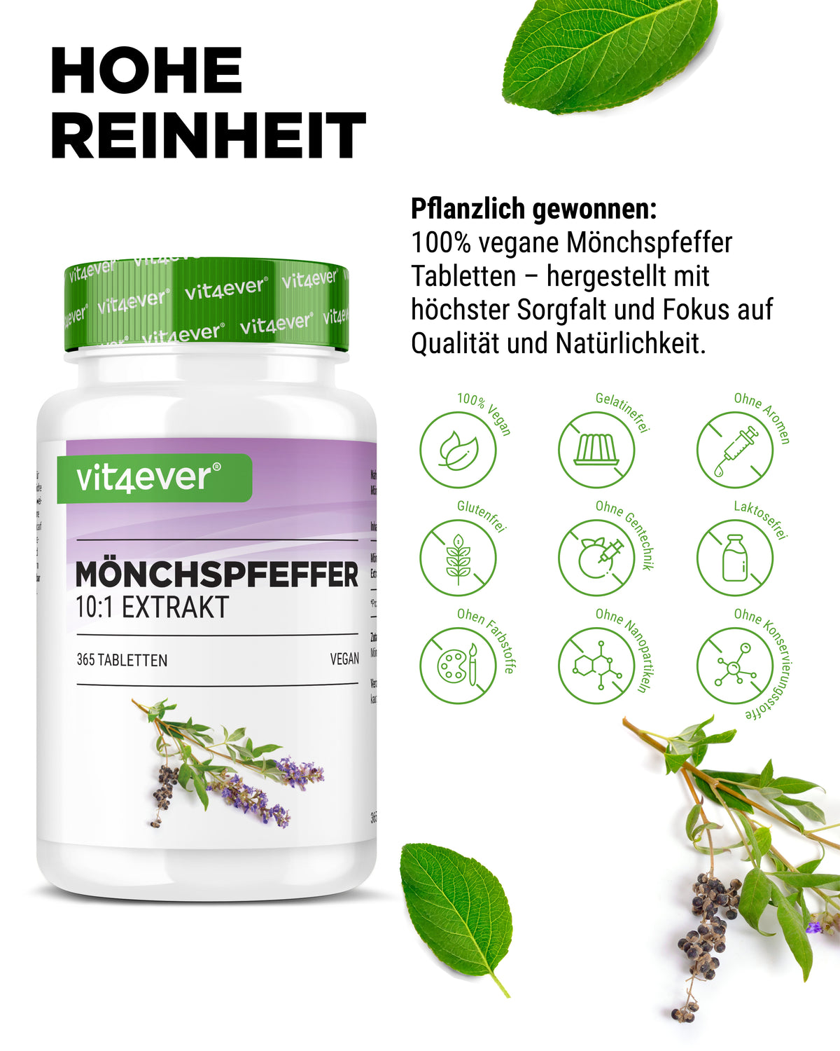 Mönchspfeffer Extrakt 10:1