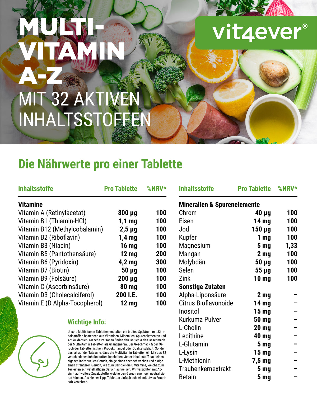Multivitamin A-Z