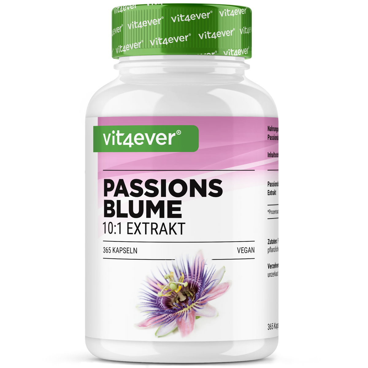 Passion Flower Extract - 365 Capsules