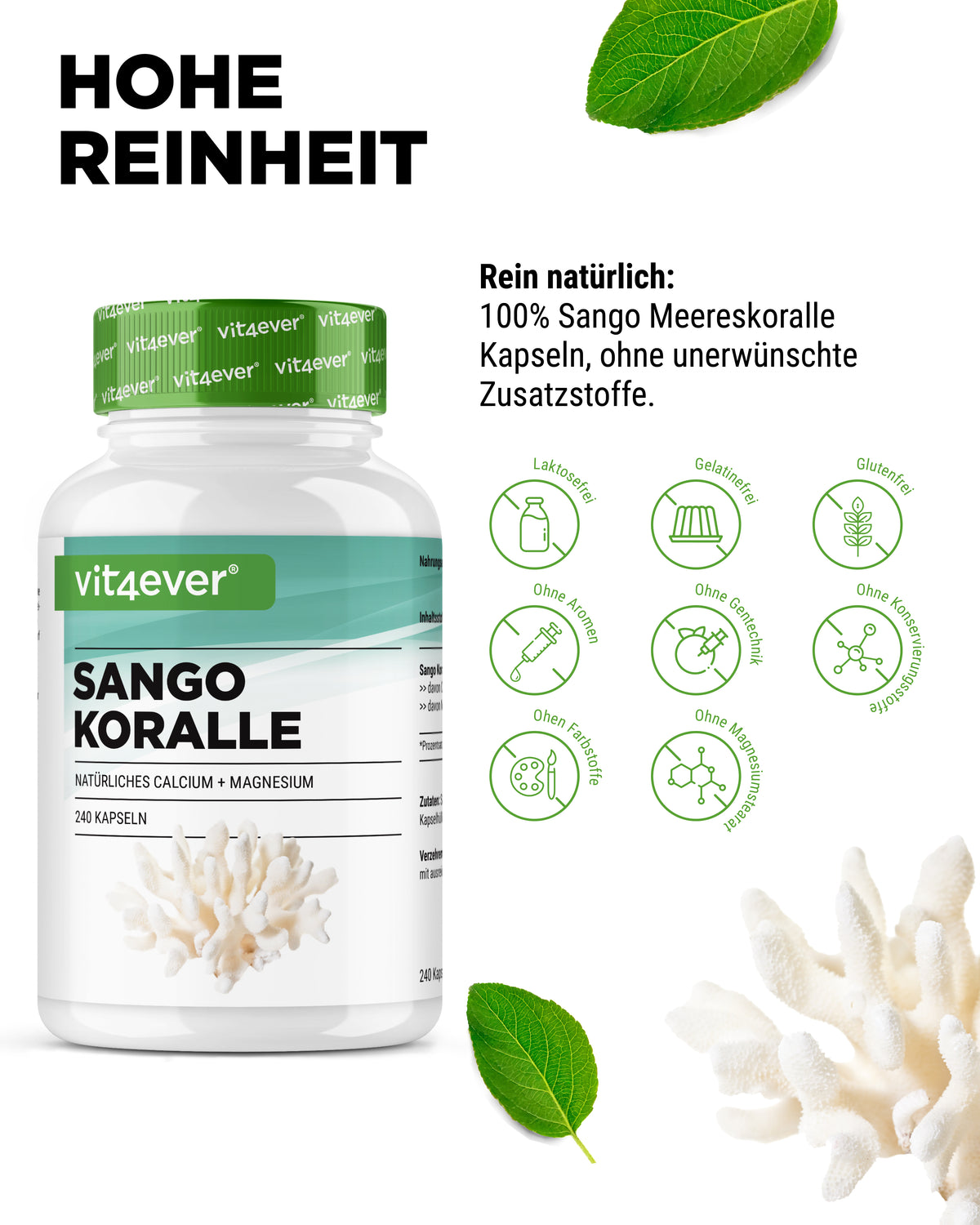 Sango Meereskoralle Kapseln