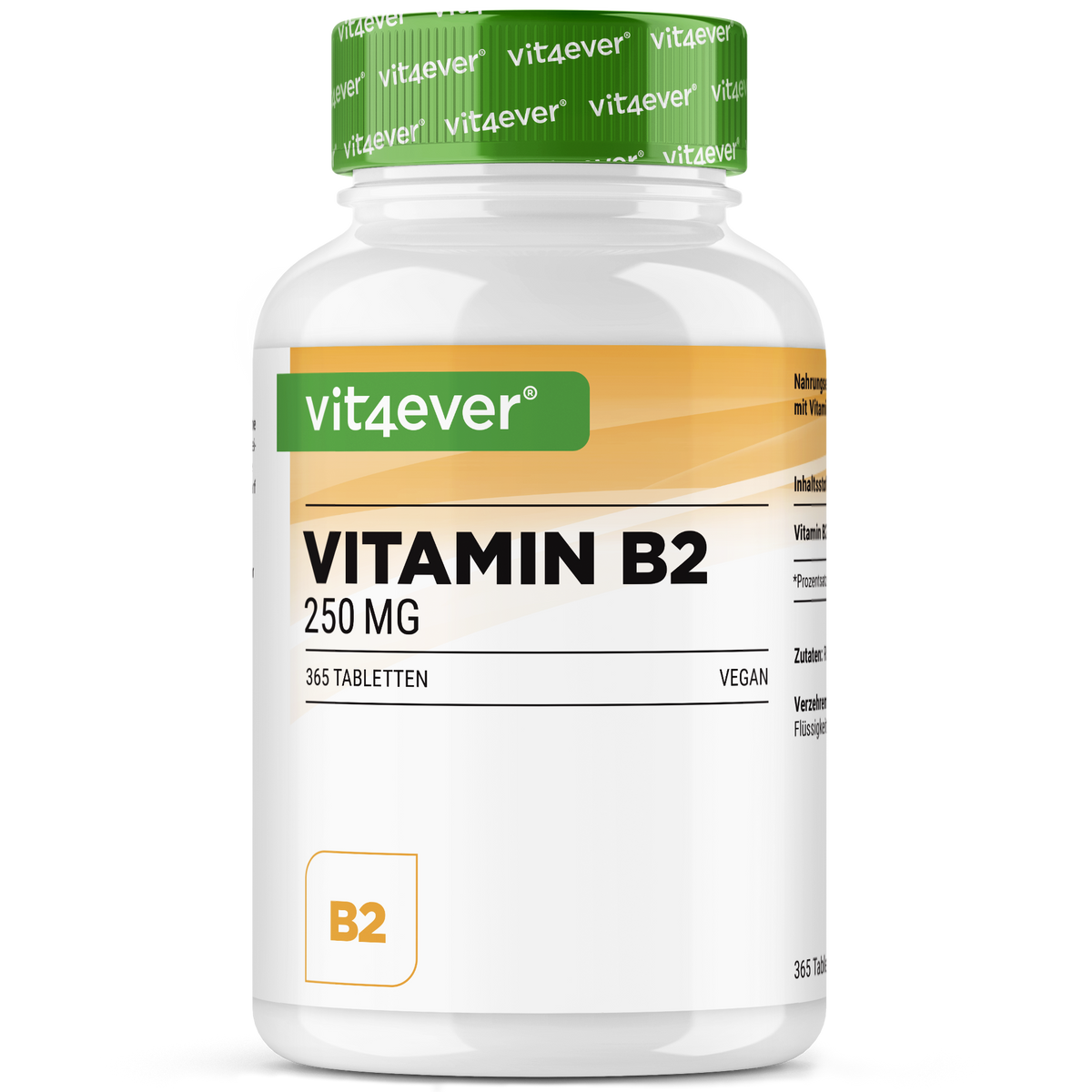 Vitamin B2 Riboflavin 250mg